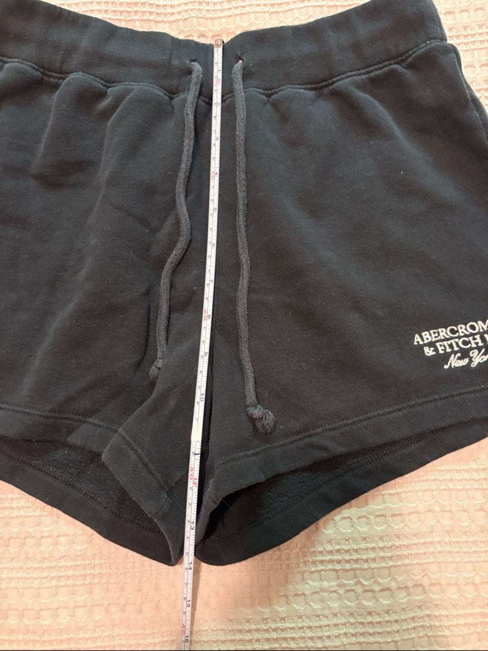 Abercrombie & Fitch Black Soft A&F Collection XS Lounge Shorts - Picture 7 of 8